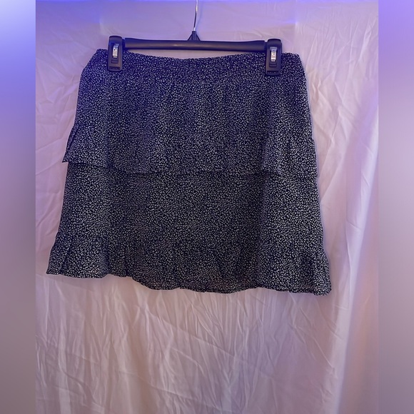 Altar’d State Black Leopard Print Skirt - Picture 1 of 2